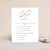 "Enamored" - RSVP Cards in Obsidian by Kimberly FitzSimons - Front