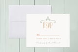 "Our Big Wedding" - RSVP Cards in Kraft by Lori Wemple - Front