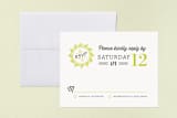 "Cadillac" - RSVP Cards in Pear by chocomocacino - Front