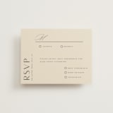 "Entwine" - RSVP Cards in Matchbook by Christie Garcia - Front
