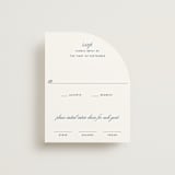 "Montauk" - RSVP Cards in Blue Bell by Megan Davis - Front