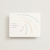 "rainbow 2.0" - RSVP Cards in Light Hearted by Deborah Chou - Front