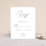 "first dance" - RSVP Cards in Champagne by Kasia Labocki - Front