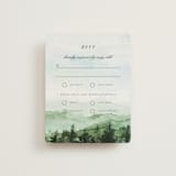 "mountain wedding" - RSVP Cards in Summer by Anastasia Makarova - Front