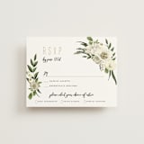 "jewel" - RSVP Cards in Onyx by Susan Moyal - Front