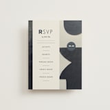 "Modern Marriage" - RSVP Cards in Cream by cyrille gulassa - Front
