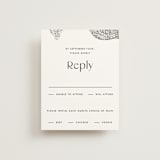 "Forever" - RSVP Cards in Ink by Blustery August - Front