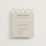 "Litterateur" - RSVP Cards in Natural by Karen Glenn - Front