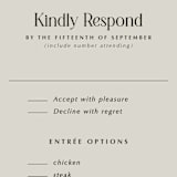 "Litterateur" - RSVP Cards in Natural by Karen Glenn - Detail