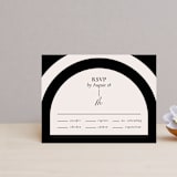 "view to behold" - RSVP Cards in Onyx by letterfix - Front