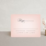 "Big City - San Francisco" - RSVP Cards in Blush by Hooray Creative - Front