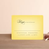 "Big City - Los Angeles" - RSVP Cards in Lemondrop by Hooray Creative - Front