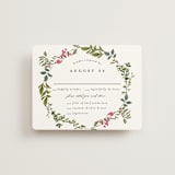 "Forest Flowers" - RSVP Cards in Tropical by Susan Moyal - Front