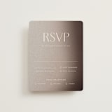 "Arrakis" - RSVP Cards in Dune by Design Lotus - Front