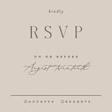 "City Center" - RSVP Cards in Cotton by Erin L. Wilson - Detail