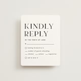"dance moves" - RSVP Cards in Tuxedo by Angela Garrick - Front
