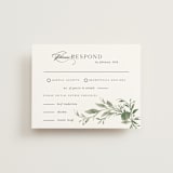 "Carolina" - RSVP Cards in Meadow by Melanie Kosuge - Front