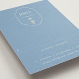 "Flora Arch" - RSVP Cards in Cerulean by Baumbirdy - Detail