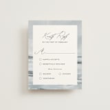 "Water's Edge" - RSVP Cards in Cloud by Nicoletta Savod - Front
