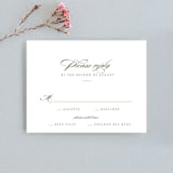 "Valencay" - RSVP Cards in Silk by chocomocacino - Front