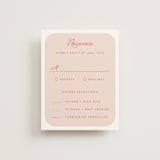 "Penumbra" - RSVP Cards in Garden by Snow and Ivy - Front