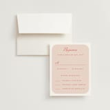 "Penumbra" - RSVP Cards in Garden by Snow and Ivy - RSVP with Envelope