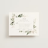 "Grace" - RSVP Cards in Porcelain by Leah Bisch - Front