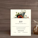 "Vintage Garden Invite" - RSVP Cards in Vintage Beige by Alisa Wismer - Front