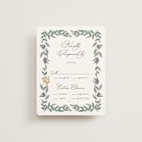 "Disney's Tangled Lanterns" - RSVP Cards in Twilight by Simona Camp - Front