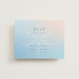 "Disney's Frozen True Love" - RSVP Cards in Frozen by Lori Wemple - Front