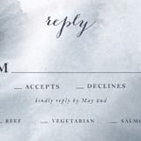 "Petale" - RSVP Cards in Blush by Kelly Ventura - Detail