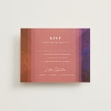 "Radiance" - RSVP Cards in Kantha by Heather Cairl - Front