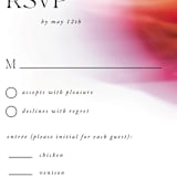 "Flamenco" - RSVP Cards in Hibiscus by Catherine Culvenor - Detail