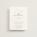 "Soar" - RSVP Cards in Cream by Phrosné Barwood - Front