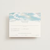 "Glisten" - RSVP Cards in Rose Quartz by Sam Dubeau - Front