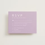 "Amanecer" - RSVP Cards in Dawn by Tamara Hilje - Front