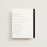 "Vintage Botanical" - RSVP Cards in Midnight by Grace Kreinbrink - Front