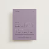 "Alaia" - RSVP Cards in Verona Sunset by Blustery August - Front