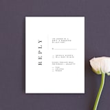 "Urban" - RSVP Cards in Onyx by Lori Wemple - Front