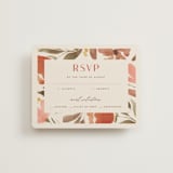 "Giardino" - RSVP Cards in Saffron by Vera Lim - Front