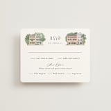 "East Bay street" - RSVP Cards in Lily by Jennifer Wick - Front