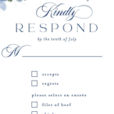 "Meander" - RSVP Cards in Deep Sea by Angela Marzuki - Detail