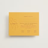 "Amor" - RSVP Cards in Caliente by Owl and Toad - Front