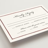 "Two Hearts" - RSVP Cards in Lily by Pati Cascino - Detail