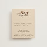 "Autumn Stroll" - RSVP Cards in Moody by Erin German - Front