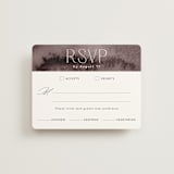 "Layers" - RSVP Cards in Truffle by Yaling Hou Suzuki - Front
