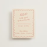 "Party On!" - RSVP Cards in Sangria Spark by Zove Ahhh - Front