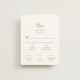 "Terra" - RSVP Cards in Snow by Pixel and Hank - Front