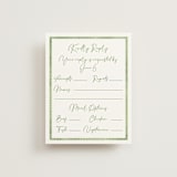 "Tropical Dreams" - RSVP Cards in Jungle by Petra Kern - Front