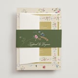 "whimsey floral" - RSVP Cards in English Garden by Phrosné Barwood - Assembled with Belly Band
